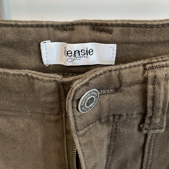 KENSIE Khaki Cotton Blend Cargo Pant, Size 8/29 - Picture 5 of 10